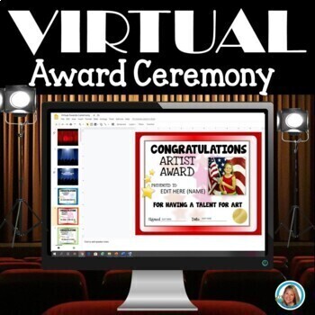 Preview of End of the Year Awards | Editable Award Ceremony GOOGLE™ READY