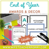 End of the Year Awards | Editable Awards | Graduation Decor