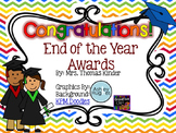 End of the Year Awards {Elementary} EDITABLE!