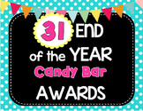 End of the Year Awards {Ready Made} Candy Bar Tags!