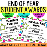 End of Year Class Awards, Certificate Template, Classroom Awards
