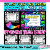 End of the Year Awards: Students Can Color the Awards 3rd 