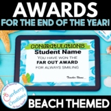 End of the Year Awards Surf Theme