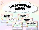 End of the Year Awards and Superlatives, Nature/Rainbow Themed