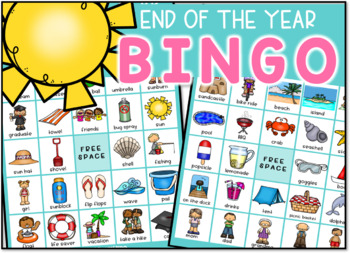 Preview of End of the Year BINGO