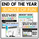 End of the Year BUNDLE - End of Year Activities - LOW PREP