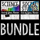 End of the Year BUNDLE - Science and Social Studies