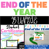 End of the Year BUNDLE Student Certificates Academic Award