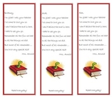 End of the Year Book Marks - Editable