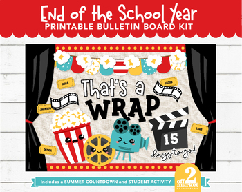 Preview of End of the Year Bulletin Board Kit | Countdown to Summer Bulletin Board Kit