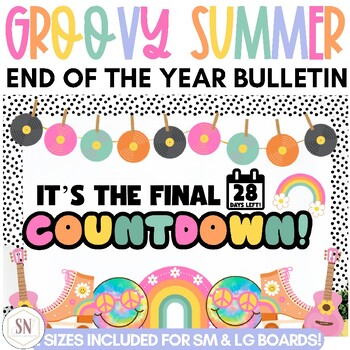 Preview of End of the Year Bulletin Board Kit | End of the Year Countdown Bulletin