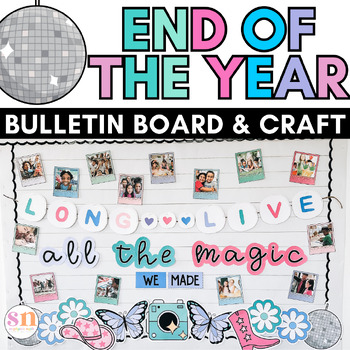 Preview of End of the Year Bulletin Board |  Taylor Swift Inspired Long Live Bulletin Board