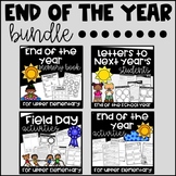 End of the Year Activities Bundle for Upper Elementary
