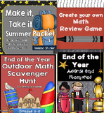 End of the Year Bundle- Four Great Must-Have Activities fo