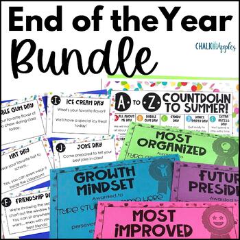 Preview of End of the Year Bundle - Print & Digital Resources