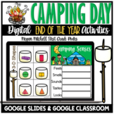 End of the Year Camping Theme Day Activities Google Slides