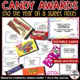 End of the Year Candy Awards {Editable}