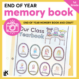 End of the Year Memory Book - First Grade