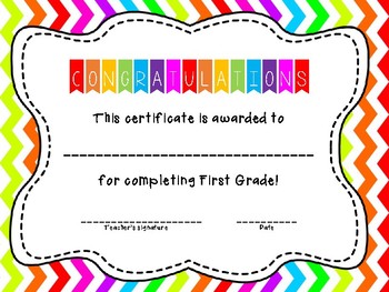 End of the Year Certificates | TpT