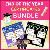 End of the Year Certificates Bundle