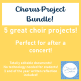 End of the Year Choir Project BUNDLE!
