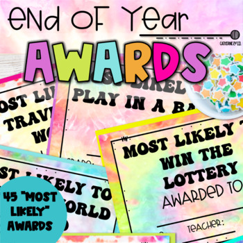 Preview of End of the Year Class Awards | Superlative Award Certificates for Elementary