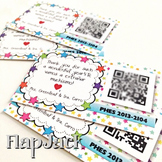 End of the Year Class Video QR Code Gift Cards Template FREEBIE