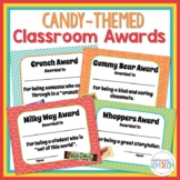 End of the Year Classroom Awards - Candy Themed