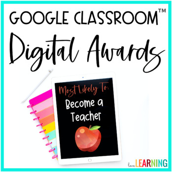 Preview of End of the Year Classroom Awards for Students with Google Slides™ 