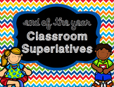 End of the Year Classroom Superlative Awards - Editable - 