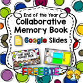 End of the Year- Collaborative Memory Book FREEBIE