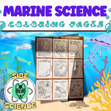 End of the Year Coloring Pages, Marine Science, Biology, S