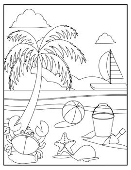 End of the Year Coloring Pages | Summer Coloring Pages by Teaching With ...