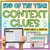 End of the Year Context Clues Activity