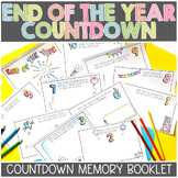 End of the Year Countdown Number Booklet