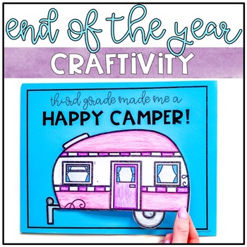 Preview of End of the Year: Happy Camper Memory Book