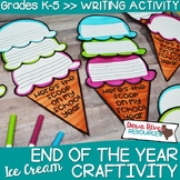 End of the Year Craftivity | End of the Year Writing | May