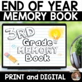 School Year Memory Book for Grades 2-5 fun End of the Year