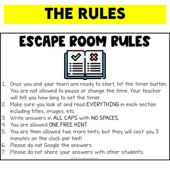 End of the Year Escape Room for 2nd Grade Bundle: Reading