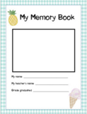 End of the Year Digital Memory book