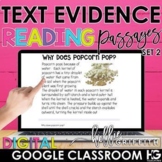 End of the Year Digital Reading Passages | Google Forms, G