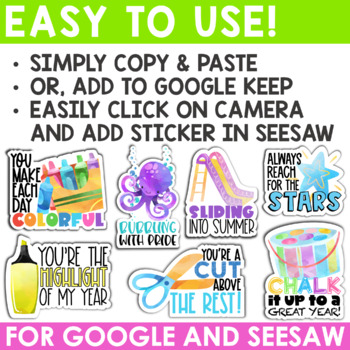 Digital Stickers for Google and Seesaw Seasonal Holiday BUNDLE - A Love of  Teaching