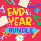 End of the Year ELA Lessons & Activities Bundle - Middle &