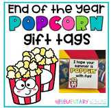 End of the Year Popcorn Gift Tags