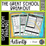 End of the Year Escape Room - The Great School Breakout - 
