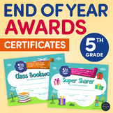 End of the Year FIFTH GRADE Student Superlative Awards Cer