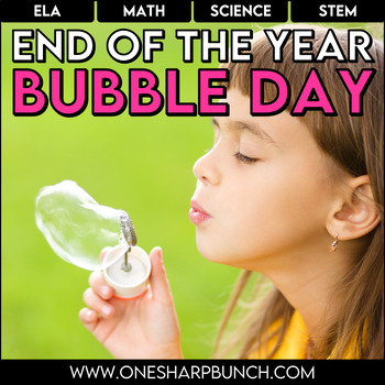 Preview of End of the Year Final Countdown Activities - Bubble Day