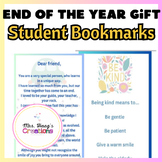 End of the Year Gift Student Bookmarks