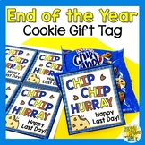 End of the Year Gift Tag for Cookies