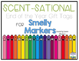 End of the Year Gift Tag for Scented Markers